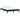 Bedframe massief grenenhout zwart 180x200 cm