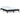 Bedframe massief grenenhout zwart 140x190 cm