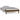 Bedframe LED massief hout honingbruin 90x200 cm