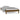 Bedframe LED massief hout honingbruin 75x190 cm