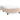 Bedframe kunstleer cappuccinokleurig 90x190 cm