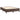Bedframe kunstleer bruin 140x190 cm