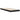 Bedframe massief grenenhout zwart 75x190 cm