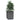 Plantenbakken 4 st 30x30x37 cm polypropeen zwart