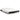 Bedframe LED massief hout zwart 140x190 cm