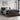 Bedframe LED massief hout zwart 140x190 cm