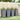 Plantenbakken 4 st 32,5x32,5x57 cm polypropeen blauwgrijs
