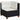7-delige Loungeset met kussens poly rattan zwart