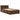 Bedframe hoofdbord bewerkt hout bruin eikenkleurig 75x190 cm
