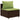 7-delige Loungeset met kussens poly rattan bruin