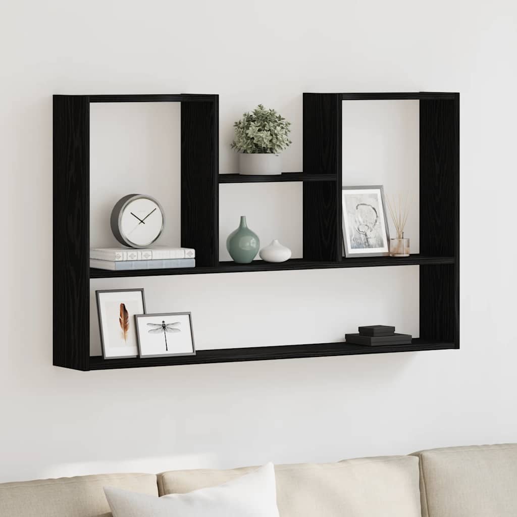 Handgemaakte eikenhouten wandplank 99x15x60 cm van bewerkt hout
