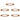 Platte Boomringen 5 pcs Bruin Ø30 / 60 cm Cortenstaal