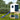 Buitenspeelset massief sparrenhout wit en blauw