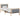 Bedframe Lichtgrijs 75 x 190 cm Massief grenenhout