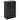 Kast met lade en deuren 49,7x31,7x81,3 cm zwart