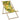 Strandstoel La Grave 55x90x87 cm hout geel