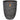 Bloempot Nature Rib elegant laag 46x58 cm antraciet KOFZ783