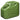 Jerrycan 10 L metaal groen