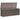 Tuinbox 120x50x60 cm poly rattan bruin