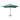Zweefparasol met houten paal 300x300 cm groen