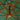Zweefparasol met houten paal 300x300 cm groen