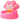 Kinderstoel prinses pluche roze