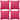 Buitenkussens 45x45 cm roze 4 st