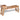 Bankje met lade 120x36x60 cm massief mangohout