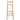 Dubbele handdoekenladder met 5 tredes 50x160 cm bamboe