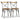 Eetkamerstoelen 2 st massief mangohout