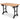 Eettafel 122x65x82 cm massief vurenhout