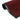 Droogloopmat rechthoekig getuft 90x150 cm rood