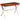 Bureau 110x50x76 cm massief acaciahout en honingafwerking