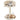 Kattenkrabpaal met sisal krabpaal 40 cm beige en bruin