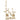 Kattenpaal met sisal krabpalen 230-250 cm pootafdrukken beige