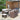 6-delige Tuinset met kussens poly rattan bruin