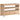 Tv-meubel 90x30x55 cm massief acaciahout lichtbruin