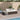 Tuinbed 195x60 cm poly rattan bruin