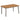 Tuintafel 150x90x72 cm massief acaciahout en staal