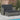 2-delige Loungeset met kussens poly rattan grijs