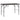 Tuintafel inklapbaar rattan look 120x60x74 cm HDPE bruin