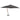 Zweefparasol met houten paal 400x300 cm antracietkleurig