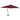 Zweefparasol met houten paal 400x300 cm bordeauxrood