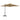 Zweefparasol met aluminium paal 250x250 cm taupe
