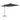 Zweefparasol met stalen paal 250x250 cm antracietkleurig