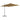 Zweefparasol met stalen paal 250x250 cm taupe