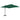 Zweefparasol met aluminium paal 300x300 cm groen