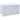 2 st Tafelhoezen stretch met rok 120x60,5x74 cm wit