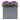Plantenbak verhoogd 100x40x77 cm gegalvaniseerd staal grijs