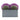 Plantenbak verhoogd 100x40x45 cm gegalvaniseerd staal grijs